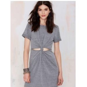 Urban Outfitters Honey Punch cut out T-shirt dress
